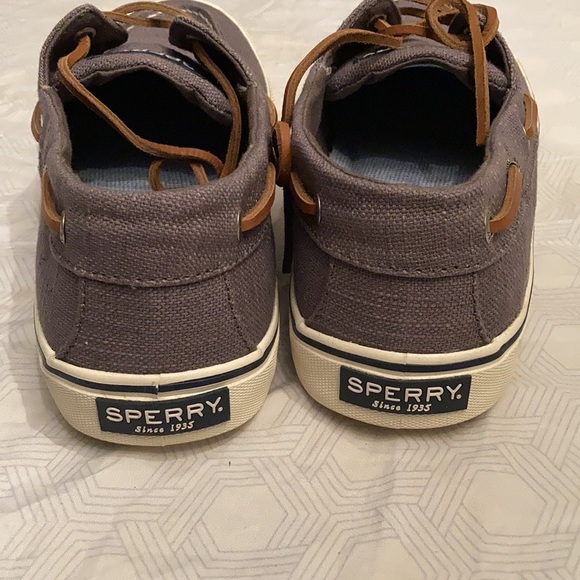 NWOT Sperry Canvas Boat Shoe 10W - Picture 4 of 4
